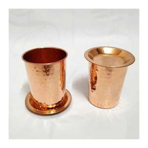 Vaso inteligente de artesanías más vendido, exportador indio de cobre potable con alta calidad - Product Image 6