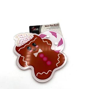 Tuile à cils en acrylique de Noël au pain d'épices, impression de logo personnalisée, tuile de beauté, service OEM, vente en gros - Product Image 5
