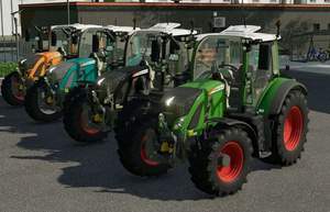 Tracteur agricole FENDT 500 Vario S4 V1.0 FS22 4WD, moteur, boîte de vitesses, pompe - Fonctionnalités numériques, garantie de 2 ans, vente en gros - Product Image 3