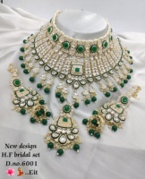 Ensemble de bijoux plaqué or kundan traditionnel indien et ensemble de collier en cuivre pour femmes et filles accessoires indiens bijoux femmes