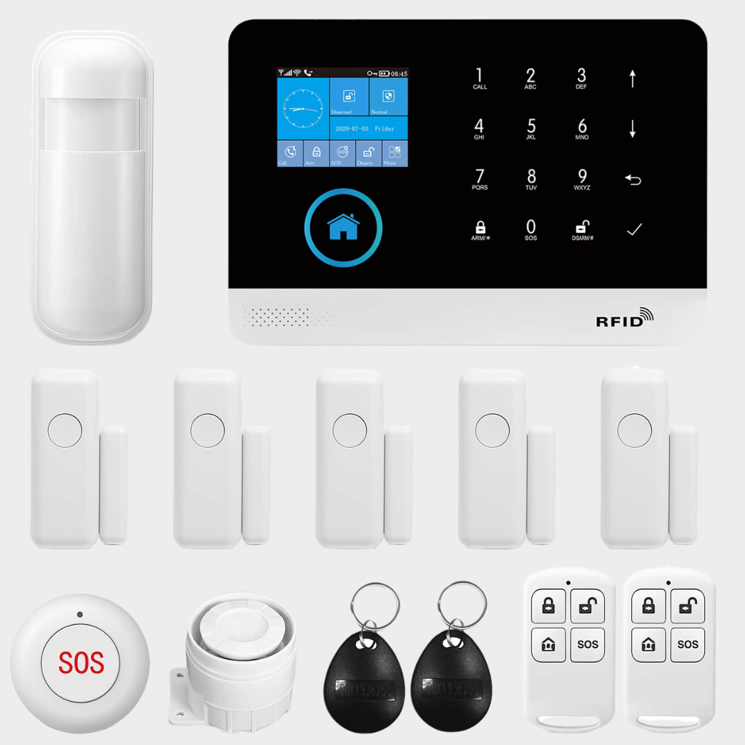 security system and alarm for home