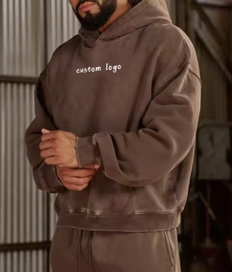 Tendance Hoodies Hommes 100% Coton Pull Street Wear - Product Image 5