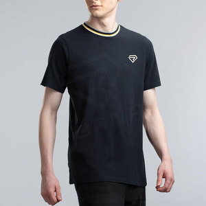 Algodón 100% de alta calidad, Camiseta deportiva de talla grande para hombre, ropa deportiva de alta calidad transpirable, camisetas Casuales - Product Image 1