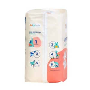 Pannolini Taglia 1 (2-5 kg) BabySmile 24 Unità - Product Image 2