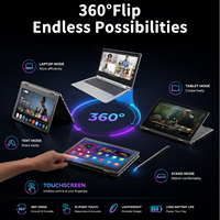 Laptop Mini da 11,6 Pollici All'Ingrosso, Notebook con Intel Celeron N4020, IPS, 6GB RAM, 512GB SSD, Ultra Portatile, Windows 11, Laptop per Affari