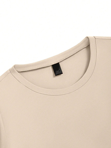 La mejor camiseta en blanco Premium, camiseta personalizada para hombre, Camiseta de gran tamaño 100% de algodón/bambú para hombre, camiseta de Pakistán redonda sólida - Product Image 3