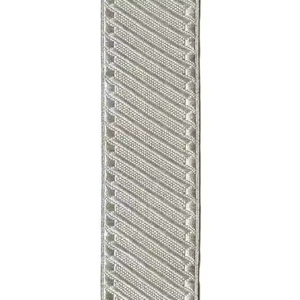 Tresse de dentelle brodée couleur or et argent personnalisée Tresses en mylar français pour uniformes de cérémonie Entretien OEM - Product Image 2