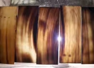 Hornnatural propose des assiettes plates polies naturelles artisanales dans les tons blanc à brun foncé pour les lunettes Technique Raw - Product Image 2