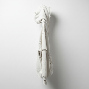 Sweat à capuche doublé pour femme, streetwear d'hiver, poids lourd, 500 g/m², coton, lavage à l'acide, respirant, imprimé en relief, strass, graphique, délavé - Product Image 3
