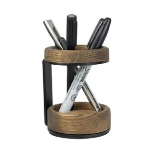 Luxury Wooden Handmade <b>Pen</b> <b>Holder</b> Elegant Style Wooden Mobile Stand With Latest Design - Product Image 1