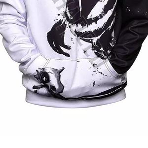 เสื้อฮู้ดพิมพ์ลายคุณภาพสูง,เสื้อมีฮู้ดมีหลายสี - Product Image 5