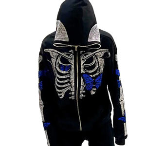 Sudaderas con capucha de alta calidad para hombre, ropa informal con cremallera completa, sudadera con capucha para hombre para servicio de venta en línea, diseño ligero para hombre, sudadera con cremallera completa - Product Image 5