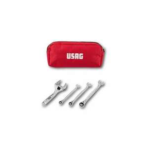 Bolsa de Herramientas Compacta Usag con Llave Inglesa Ajustable y Juego de Herramientas Portátiles con Trinquete - Product Image 1