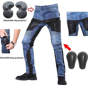 Jeans moto de course automobile grande taille pour hommes avec nom d'équipe personnalisé pantalon de protection respirant à séchage rapide pour l'équitation et la course - Product Image 1