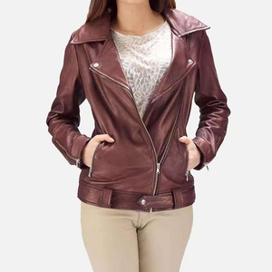 แจ็กเก็ตหนังสไตล์ใหม่สำหรับผู้หญิงแจ็กเก็ตหนังแฟชั่นสำหรับเสื้อผ้าฤดูหนาว - Product Image 2