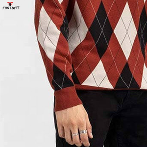 Pull à col rond personnalisable à impression frontale, vente chaude, tricot anti-froissement, séchage rapide, laine/cachemire, pour l'hiver, client - Product Image 6