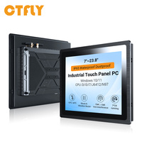 Panel PC Industrial con Pantalla Táctil de 10.1, 12, 15, 17 y 24 Pulgadas, IP65 Impermeable, J6412/N97/i3/i5/i7, 8GB+128GB SSD, Montaje en Panel, Windows 11