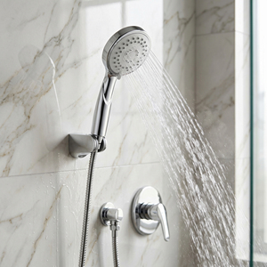 Ensemble <span class=keywords><strong>de</strong></span> <span class=keywords><strong>douche</strong></span> à main en laiton moderne <span class=keywords><strong>de</strong></span> luxe, haute pression, économie d'eau, chromé, <span class=keywords><strong>support</strong></span> mural pour salle <span class=keywords><strong>de</strong></span> bain, kit <span class=keywords><strong>de</strong></span> tuyau réglable - Product Image 4