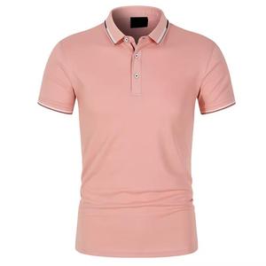 Nouveau polo pour hommes de Style professionnel pour l'été à la mode à manches courtes hauts Logo personnalisé motif imprimé ODM vêtements en tissu - Product Image 1