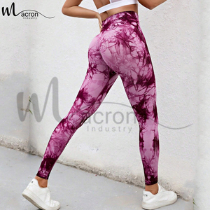 Leggings Transpirables Ecológicos al Por Mayor, Leggings de Algodón con Sublimación Personalizada, Pantalones de Yoga de Alta Elasticidad para Mujer - Product Image 6