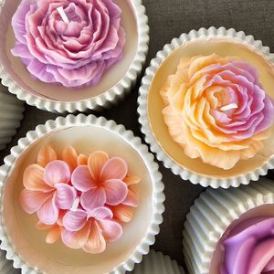 Bougies parfumées à la cire de soja faites à la main de marque privée OEM/ODM personnalisables Art et Votive pour l'anniversaire et la fête des pères Approvisionnement en vrac - Product Image 4