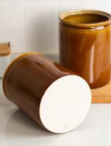 Stoneware <b>Ceramic</b> Utensil Holder | Kitchen Cooking <b>Spoon</b> Storage | Home & Hotel Countertop Organizer - Product Image 4