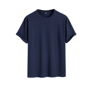 <b>Men's</b> Comfortable <b>T</b>-<b>Shirt</b> - 100% Cotton, Loose Fit, Short Sleeve, Round Neck, Ideal for All-Day Wear - Product Image 1