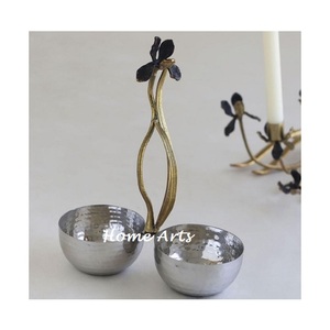 Bol de service rond en acier inoxydable martelé, taille personnalisée, pour snacks et bonbons, usage domestique et hôtelier - Product Image 6