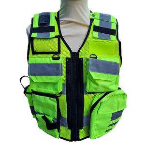 Nouvelle arrivée vêtements de sécurité gilet tactique Oem Service réfléchissant meilleure vente Protection de sécurité vêtements de travail gilet - Product Image 1