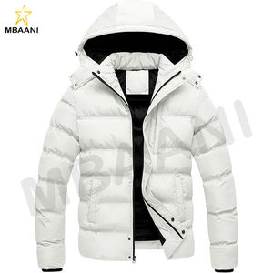 Veste matelassée pour homme, parka d'hiver imperméable, veste chaude et épaisse pour le ski - Product Image 1