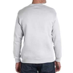 100% coton respirant surdimensionné Streetwear sweat hommes col rond goutte épaule plaine principal sweats à capuche sweat à capuche - Product Image 2