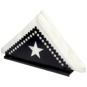 Unique Design Metal Napkin Holder Different Shape Black Napkin <b>Stand</b> Holder High Quality for Top Sale - Product Image 2