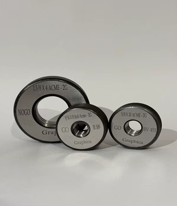 ACME <b>Thread</b> Ring <b>Gauge</b> Set External <b>Thread</b> Checking Go No Go Design Precision Measuring Tool Industrial Inspection - Product Image 3