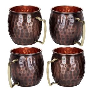 Wholesale <b>Big</b> Moscow Stainless Steel Mule <b>Mug</b> Copper Drinking Cup Material Classic Beer Cup for Bar Use and Accessories - Product Image 4