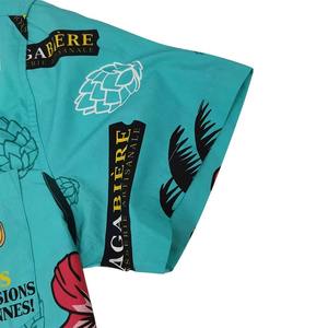 OEM <b>Men's</b> Short Sleeve Button Down Hawaiian <b>Shirt</b> <b>Floral</b> Printed Casual Hawaiian <b>Shirt</b> Printing Custom Beach <b>Shirt</b> for Vacation - Product Image 5