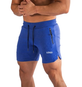 Shorts athlétiques Dropshipping Logo Personnalisé Polyester Light Joggers Running GYM Activewear Men Workout Fitness Shorts DDP shipping - Product Image 1