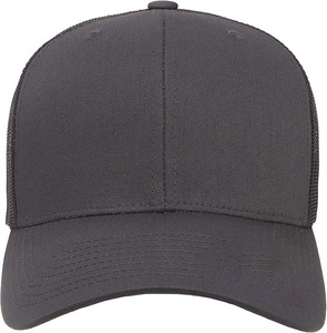 Gorra de camionero de 6 paneles lisa al por mayor gorra de camionero de espuma Premium de malla con logotipo bordado impresión personalizada profesional - Product Image 2