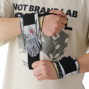 Sports Safety Neoprene Elastic Figure 8 Wrist Wrap Adjustable Anti-Slip Support <b>Strap</b> <b>for</b> Weight <b>Lifting</b> Powerlifting Gym - Product Image 4