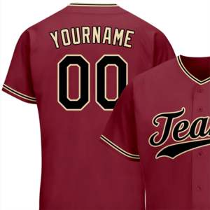 Maillot de baseball personnalisé OMG pour les équipes avec nom, numéro et logo personnalisés - Product Image 6