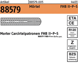 Anclajes de Hormigón para Mortero R88579 FHBII-P 12x75mm S10 Fischer, 10 Piezas por Paquete - Product Image 3