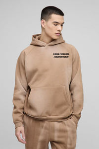 Chándales Personalizados de Alta Calidad para Hombre, Casuales, Transpirables, 100% Algodón, Felpa Gruesa, Cómodos, 400 GSM - Product Image 3