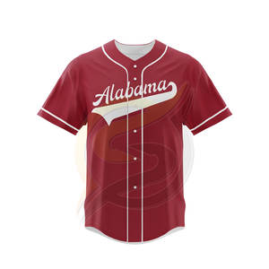 Maillot de Baseball en tissu maille 100% Polyester, ensemble avec impression numérique par Sublimation, haute qualité - Product Image 5