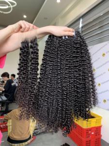 Extensions de cheveux naturels à trame unique, texture naturelle, pointes eurasiniennes, de 8 à 32 pouces - Product Image 2