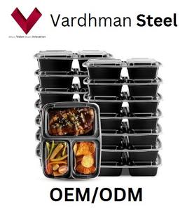 2025 articles de vente chauds boîte à lunch en plastique à 3 couches, boîte à lunch d'emballage alimentaire, boîte à emporter, boîte à lunch jetable allant au micro-ondes, - Product Image 4