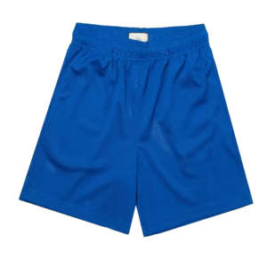 Pantalones cortos de malla de verano para hombre, pantalones cortos deportivos de malla de marca personalizados de moda informales simples de dos bolsillos de color sólido - Product Image 1