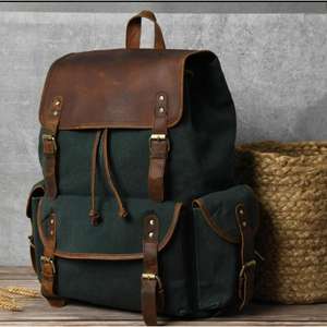 OEM Design personnalisé Sac de voyage véritable animal en cuir véritable pliable avec fermeture à glissière Qualité durable - Product Image 4