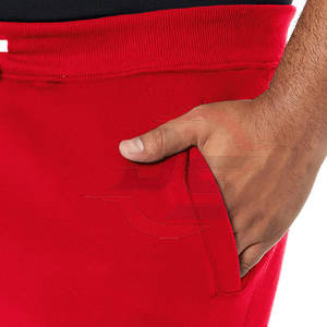 Pantalones de algodón transpirables de cintura alta para hombre, ropa de calle de invierno con parte delantera plana recta personalizada, forro polar informal de secado rápido - Product Image 6