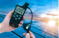 Compteur de puissance solaire CENTER (Modèle CENTER 533) pour systèmes photovoltaïques, écran LCD rétroéclairé, 2 échantillons/secondes, résolution 0,1 W/m, photodiode SI 1
