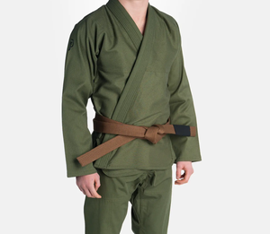 Conjunto de Gi de Boxeo para Hombre, 100% Algodón, Tela de 400g, Secado Rápido, Tecnología de Fusión sin Costuras para Competición - Product Image 4