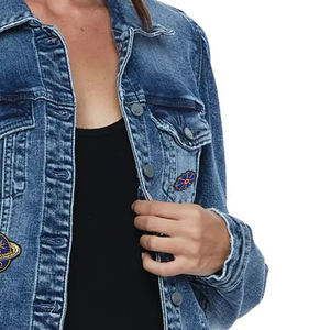 Veste d'hiver en toile tricotée à la main avec broderie, style unique, vêtements d'extérieur pour femmes - Product Image 5